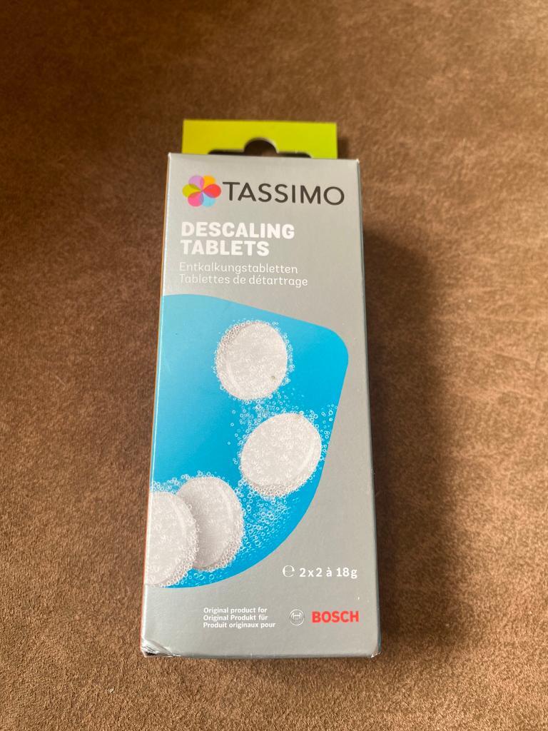 NEW- Tassimo descaling tablets. 4 | in 